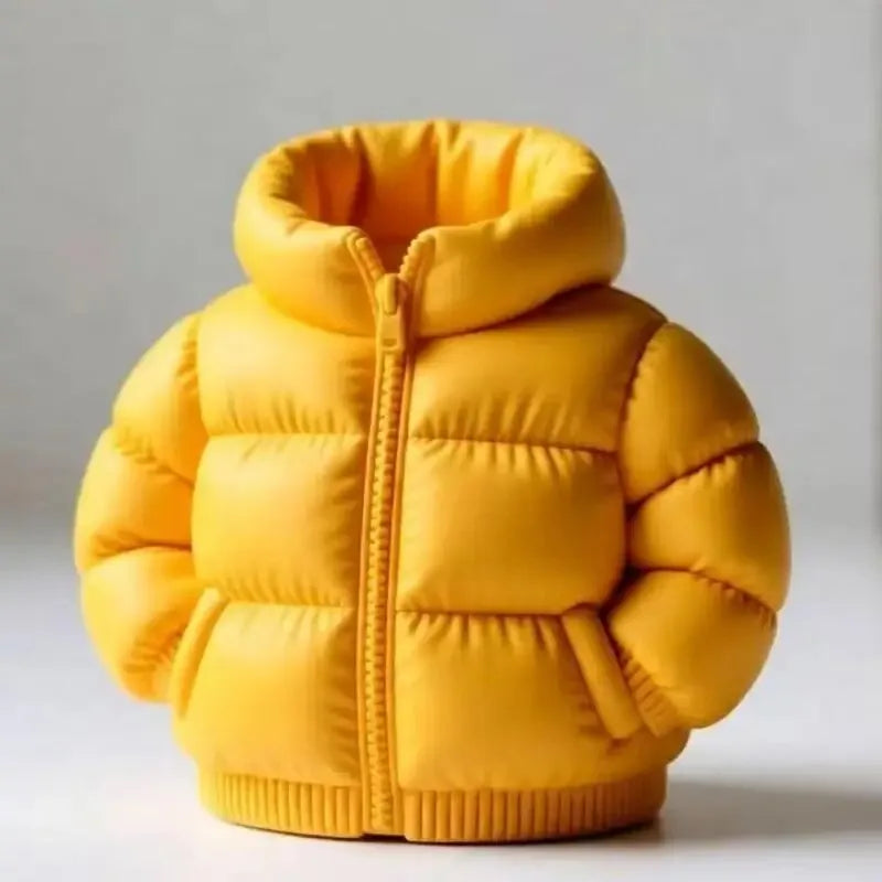 Down Jacket-Shaped Pen Holder Desktop Organizer for Stationery Makeup Brushes Home Office Shelf Decor, for Shool Gift LadyShow.Store