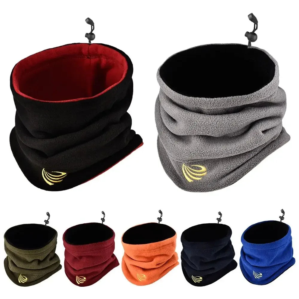 Fashion Winter Camping Warm Fleece Neck Gaiter Ski Tube Scarf Snowboard Face MaskFor Men Women Outdoor Cycling Cold-proof Collar Pi-Mart