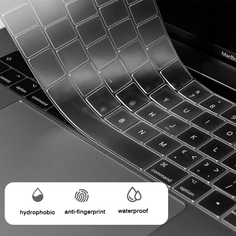 Keyboard Cover For Macbook Air 13 M2 Pro 13 M1 Pro 14 16 Max Silicone Protector Skin Case A2337 A2338 A2442 A2779 A2681 A2485 Pi-Mart