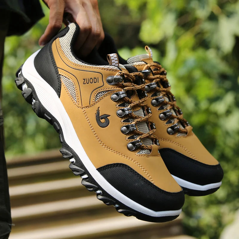 Men Shoes Leather Casual Shoes For Men Sneakers Spring Autumn Winter Shoes For Male Tennis Lightweight Walking Shoes Pi-Mart