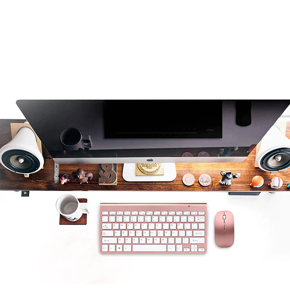 Wireless Portable Ultra Thin Keyboard and Mouse Set