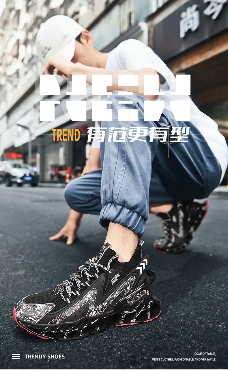 Casual Men's Sneakers Breathable Luxury Trainer Race Shoes Fashion Running Tenis for Men And Women Pi-Mart