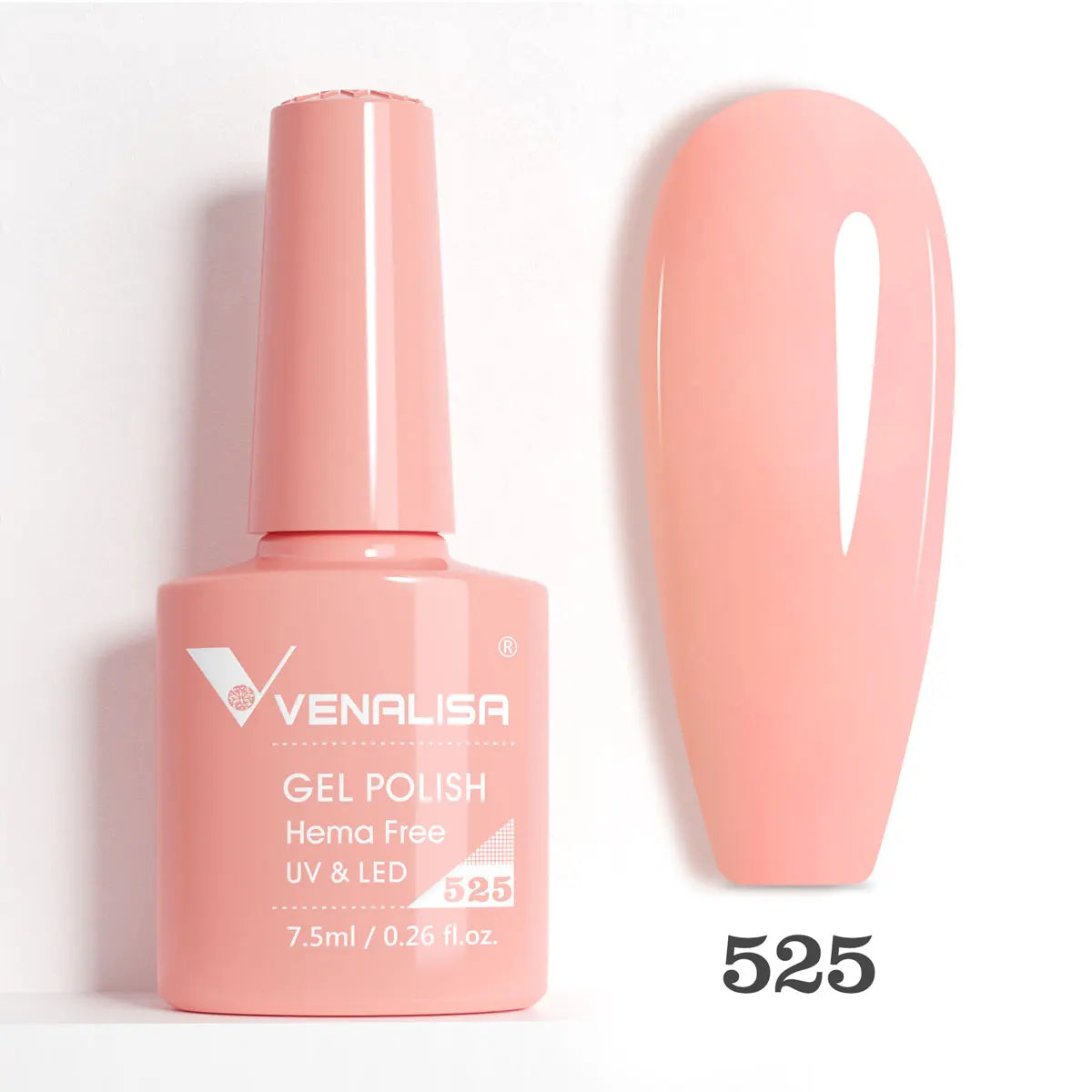 Venalisa HEMA TPO FREE Nail Gel Polish Glitter Gorgeous Full Coverage Soak Off UV LED French Nail Jelly Pink Nude Collection Tri Light Beauty