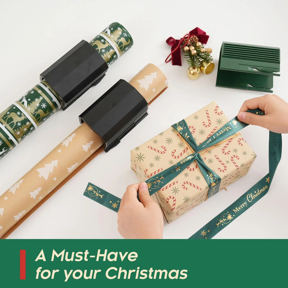 Portable Mini Paper Cutting Machine Christmas Packaging Paper Cutting Knife Cutting Wrapping Paper Cutter For Handmade Gift Pi-Mart