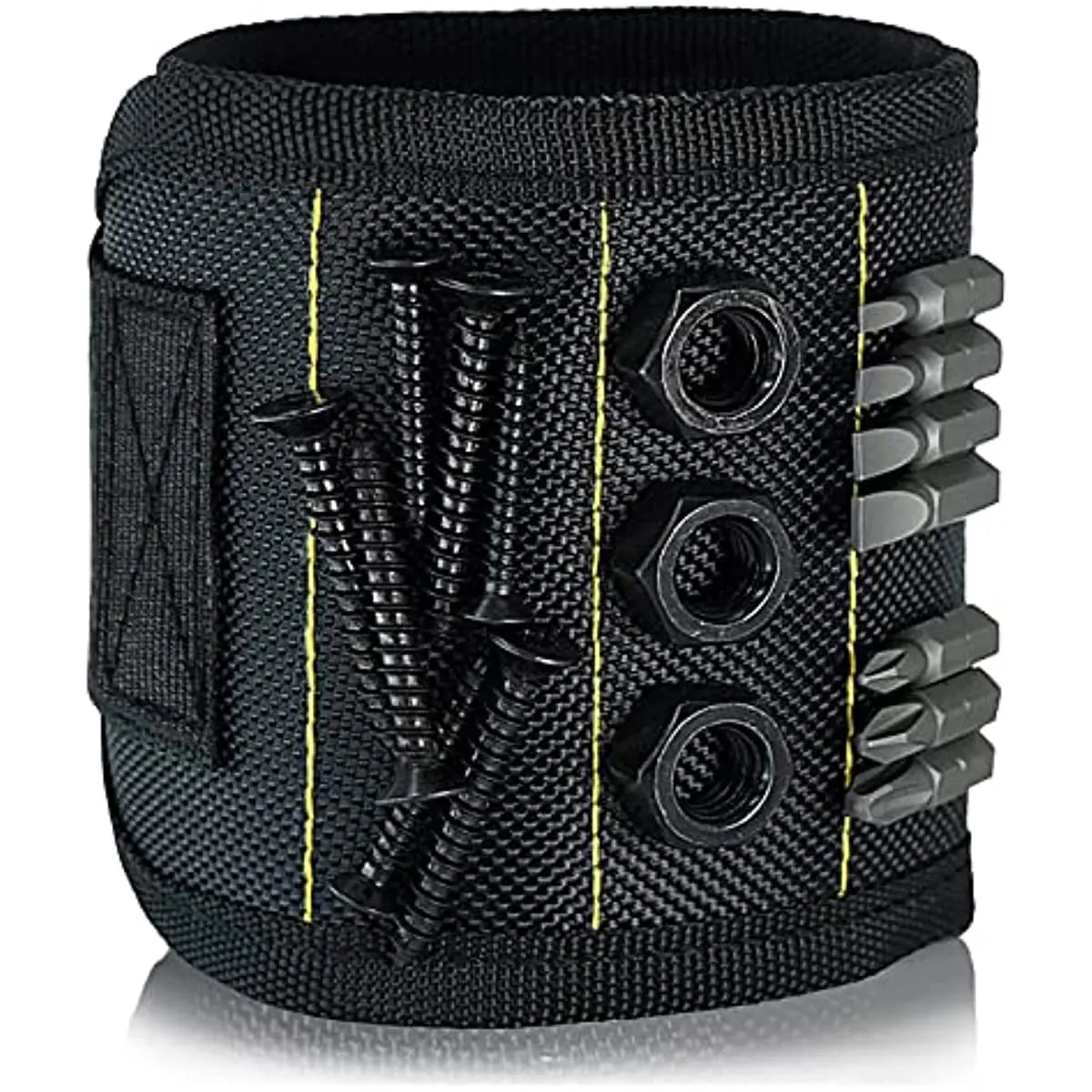Magnetic Wristband for Holding Screws,Nails，Drilling Bits,Wrist Tool Holder Belts with Strong Magnets,Cool Gadgets for Men, wome Pi-Mart