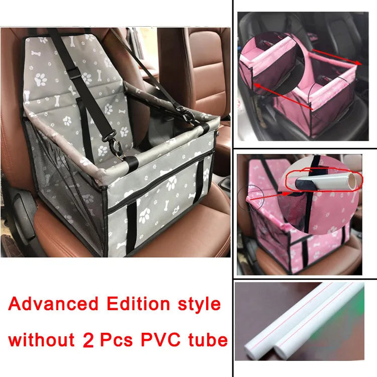 2025 High Quality Breathable Pets Carrier Car Seat Basket Safe Travel Carrier House Kennel Puppy Handbag Outdoor Pet Supplies Pi-Mart