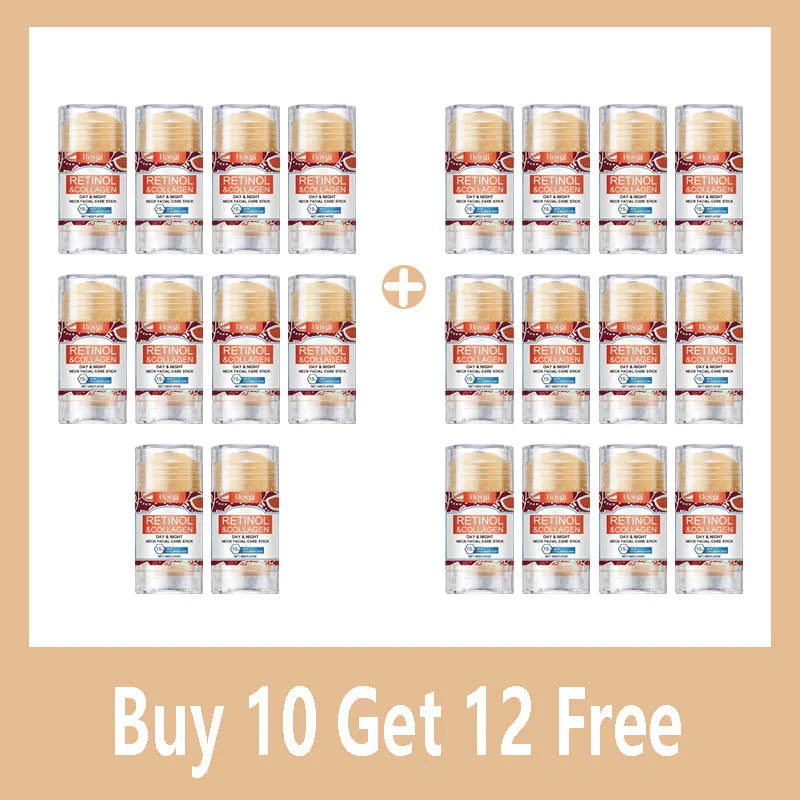 Retinol & Collagen Neck Cream - 40g | Firming, Moisturizing & Lifting | Hyaluronic Acid for All Skin Types Pi-Mart