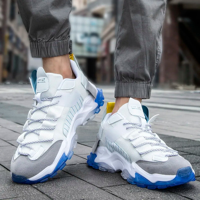 Shoes men Sneakers Male casual Mens Shoes tenis Luxury shoes Trainer Race Breathable Shoes fashion loafers running Shoes for men Pi-Mart