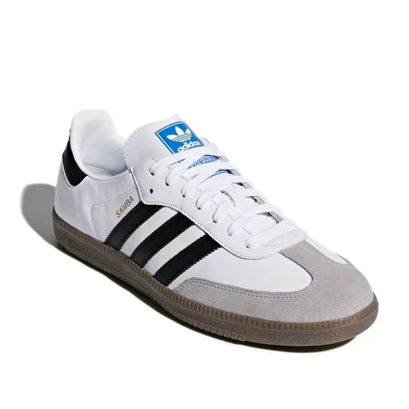 Adidas Samba OG Low-Top Unisex Board Shoes - Iconic Classic Comfort Durable Versatile Casual Wear B75806 Pi-Mart