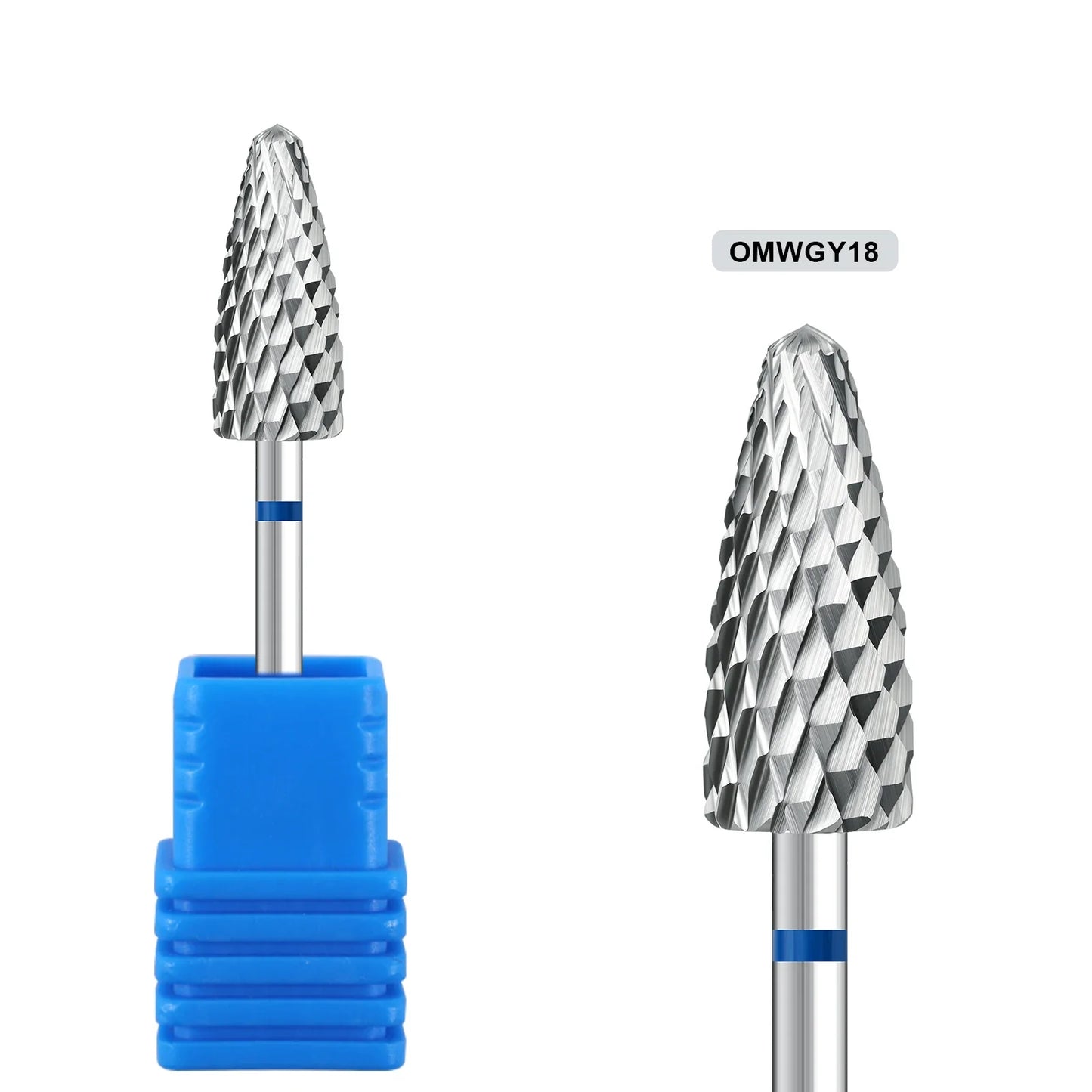 1pcs Tungsten Steel Nail Cuticle Drill Bits Carbide Rotate Electric Ceramic Milling Cutter For Manicure Gel Polish Remover Tri Light Beauty