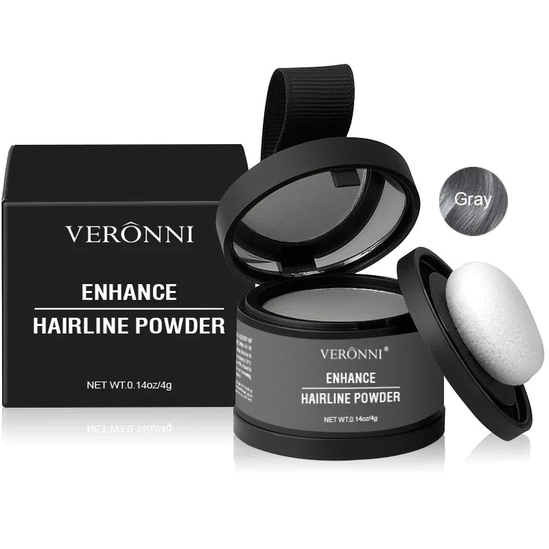 Hair Line Powder 4g Black Root Cover Up Natural Instant Waterproof Hairline Shadow Powder Hair Concealer Coverage 14 color Tri Light Beauty