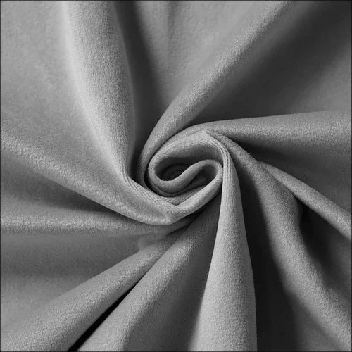 Velvet Fabric By The Meter for Tablecloth Diy Sofa Covers Curtains Sewing Thickened Soft Cloth Plain Black White Winter Textile Pi-Mart