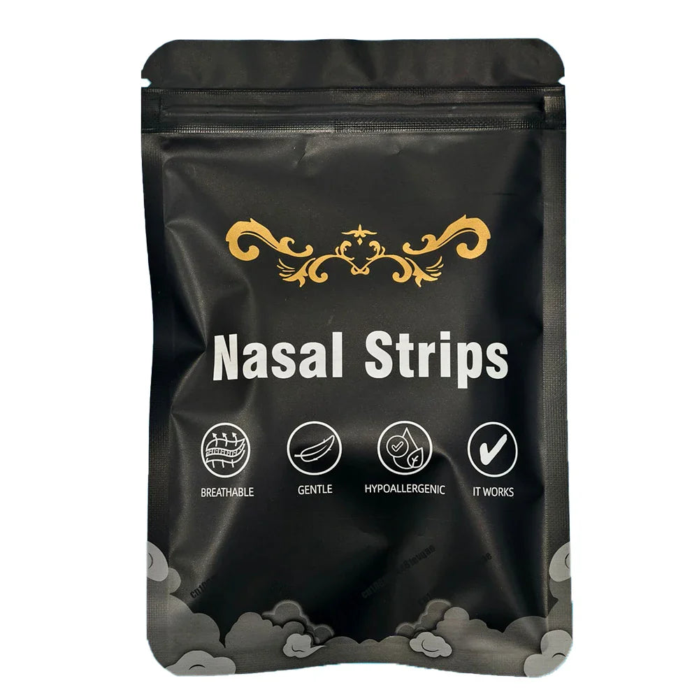 30/90/150pieces, Anti Snoring Nose Patch Set Extra Strength Nasal Strips Better Breathing Non-Invasive Easier Breath Sleep Aid Tri Light Beauty