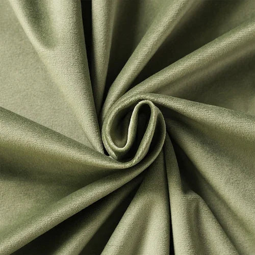 Velvet Fabric By The Meter for Tablecloth Diy Sofa Covers Curtains Sewing Thickened Soft Cloth Plain Black White Winter Textile Pi-Mart