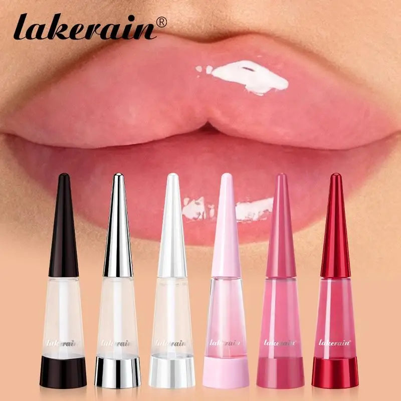 Lakerain Instant Lip Plumper Gloss Oil Lip Long-Lasting Moisturizer Volume Boosting Lip Oil Volumizing & Hydrating Non-Dry Plump Pi-Mart