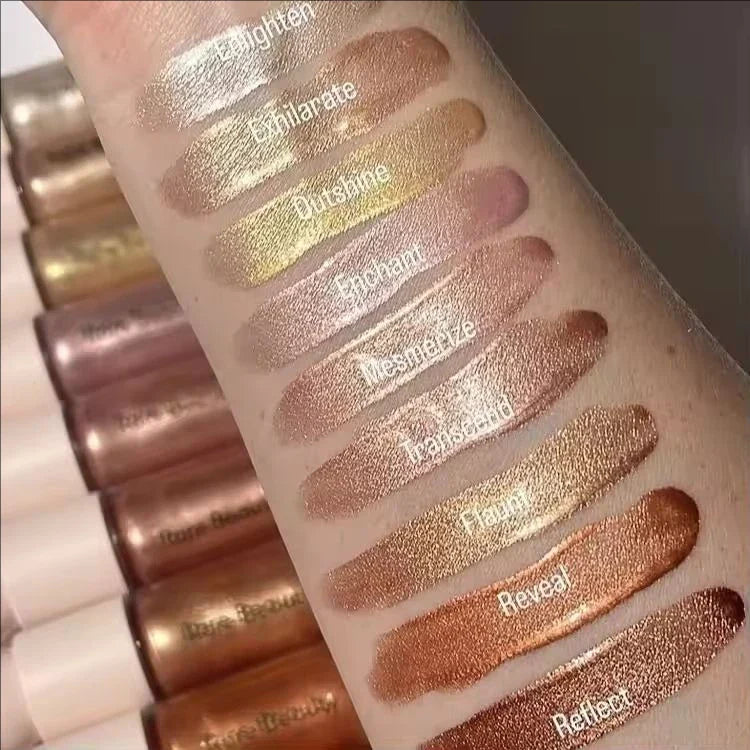 Rare Beauty Light Silky Touch Highlighter Soft Pinch Liquid Blusher Positive Light Lqiuid Luminizer Lasting Oil Control Makeup LadyShow.Store