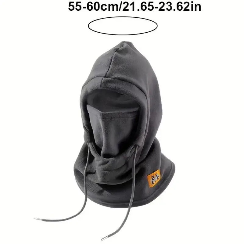 Winter Warm Hat with Mask and Neck Warmer 3-in-1 Windproof Balaclava for Men Women Masked Hat Cycling Cold Weather Protection LadyShow.Store
