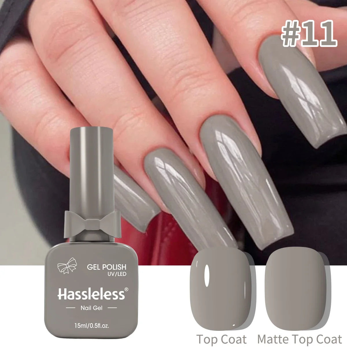 Single-use 15ml gel nail polish, convenient for home or salon manicures, easy to remove. Tri Light Beauty