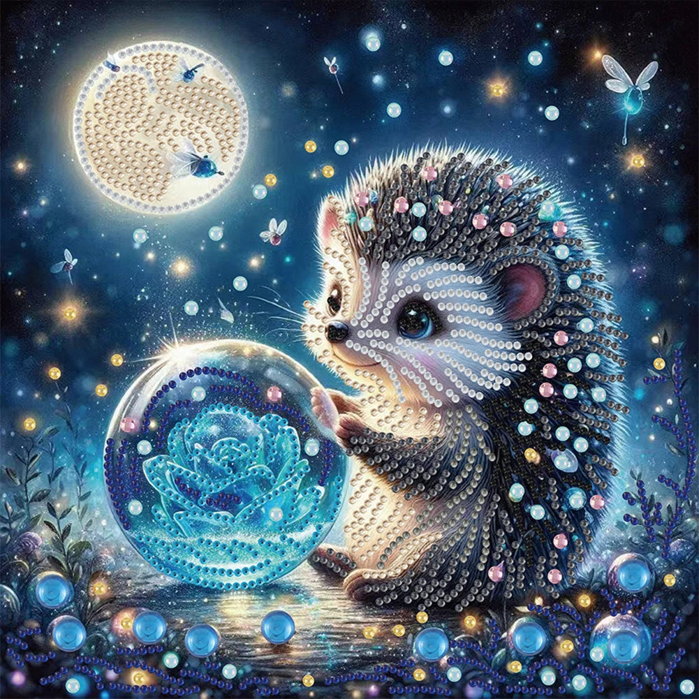 5D DIY Partial Special Shaped Drill Diamond Painting Kit Animal Decoration Pi-Mart