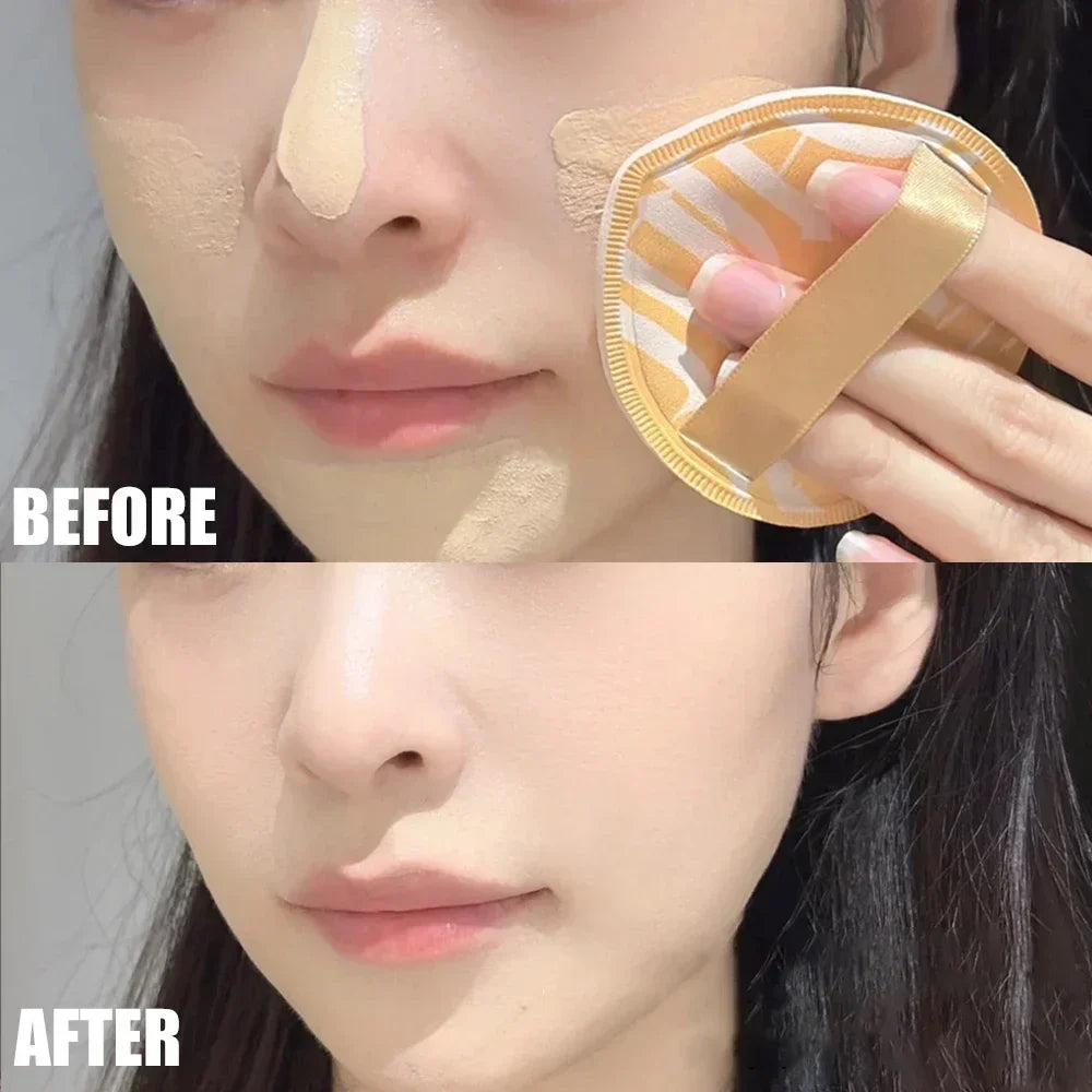 Super Thick Cosmetics Puff Large Size Concealer Foundation Sponge Cushions Wet Dry Use Face Beauty Makeup Puffs Tools XL LadyShow.Store