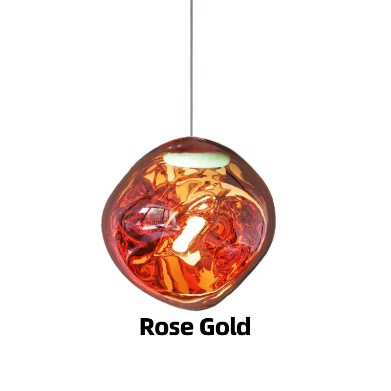 Modern Lava LED Chandeliers PVC Lighting Living Room Deco Hanging Lamp Kitchen Light Fixtures Indoor Home Chandelier Lighting LadyShow.Store
