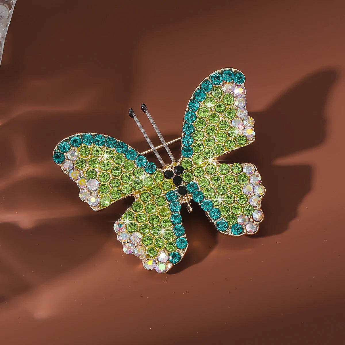 Cute Butterfly Brooch for Women, Sparkling and Vibrant with Forest Style Design, Daily Wear Brooch Accessories Pi-Mart