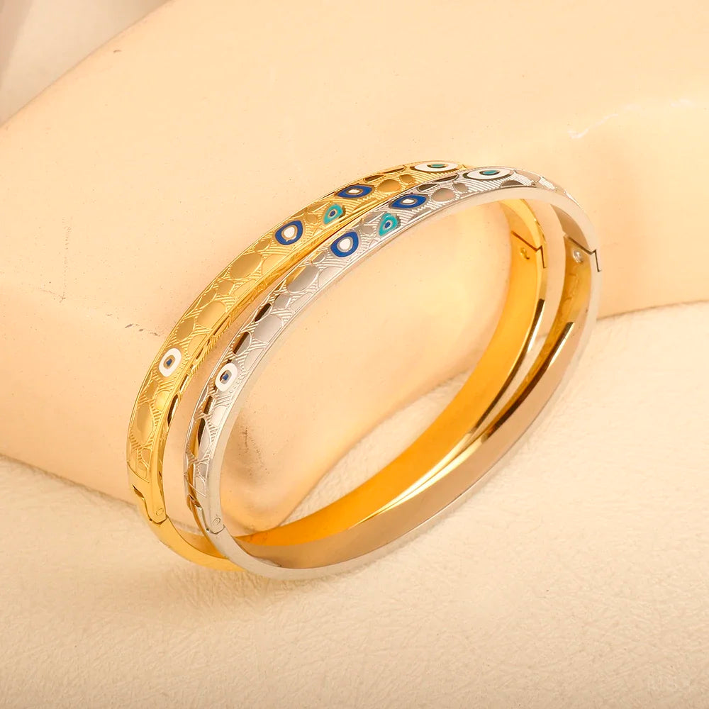 Fashion Simple Stainless Steel Bracelet Pi-Mart