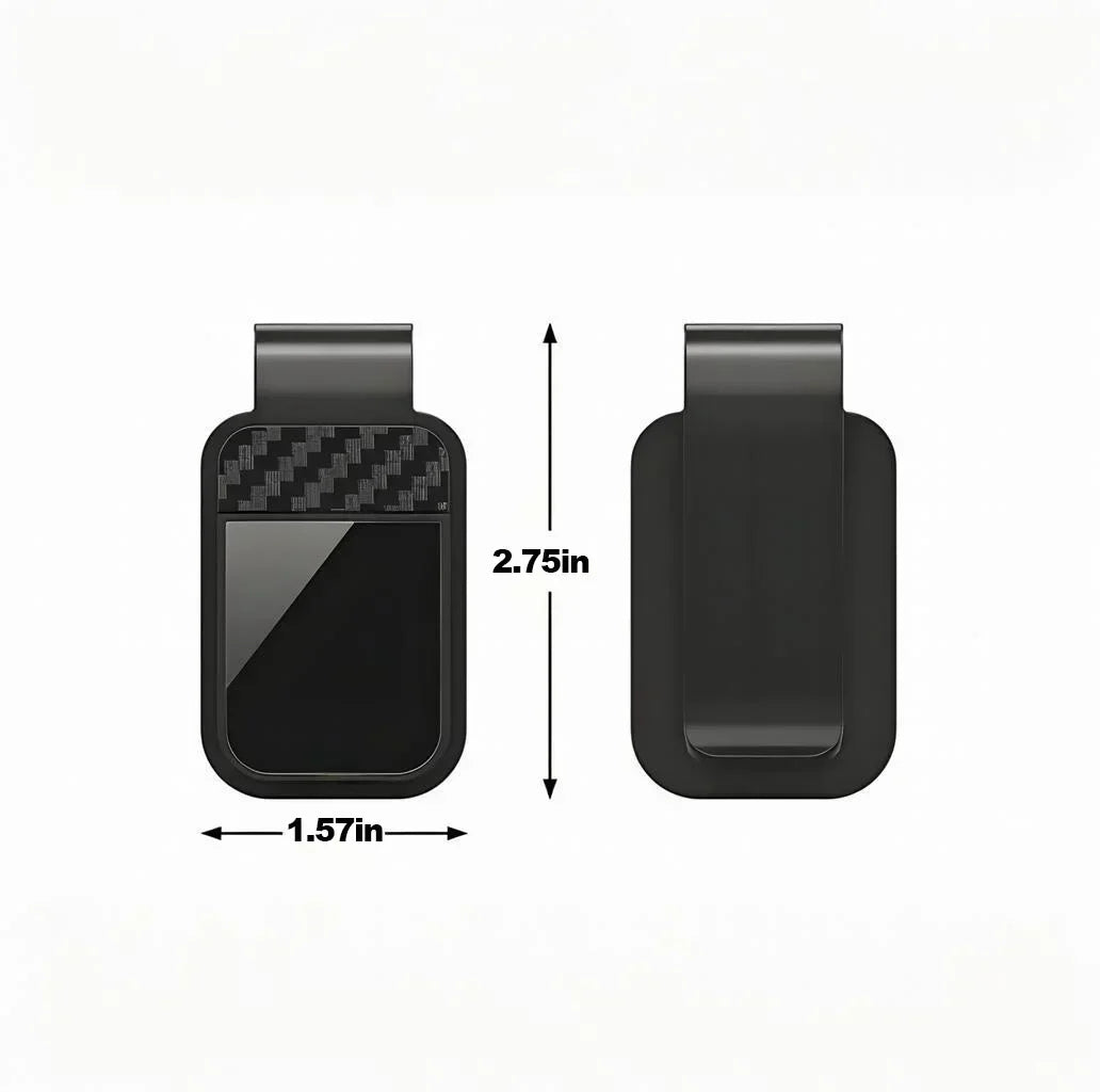 Car Sun Visor Sunglasses Clip Holder Stable Eyeglasses Hanger Card Ticket Organizer Interior Storage Clip Car Accessories Pi-Mart