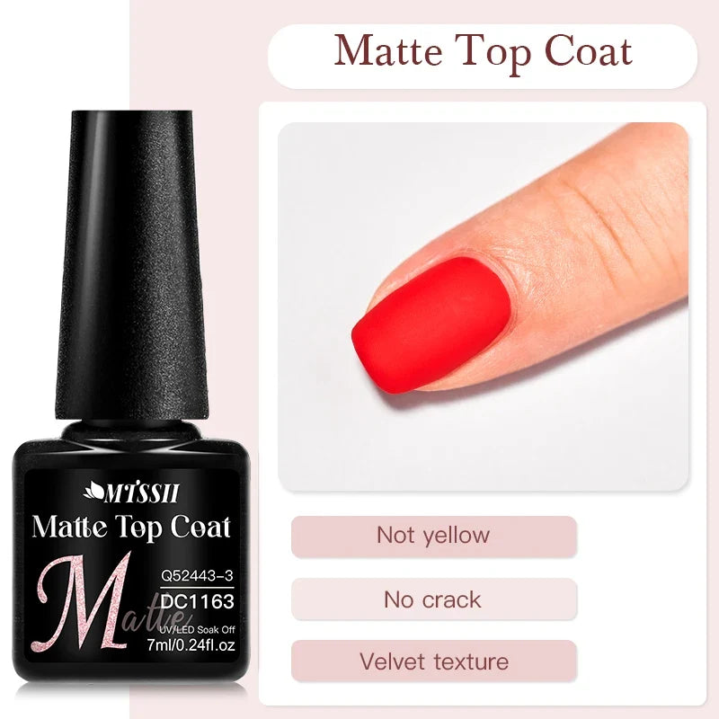 Mtssii 6ML Chocolate Color Gel Nail Polish Brown Semi Permanent UV Gel Autumn Winter Popular Soak Off Nail Art Gel Varnishes Tri Light Beauty