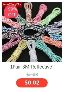 Classic Shoelaces for Sneakers Flat Mixed-colors Shoe laces AF1/AJ Shoelace Elastic Laces Shoes 100/120/140CM Strings 1Pair Pi-Mart