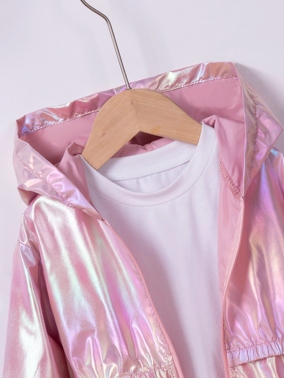 Girl's Spring and Autumn Children's Light and Thin Breathable Zipper Coat Jacket for Boys and Girls Fashion Thin Jacket Pi-Mart
