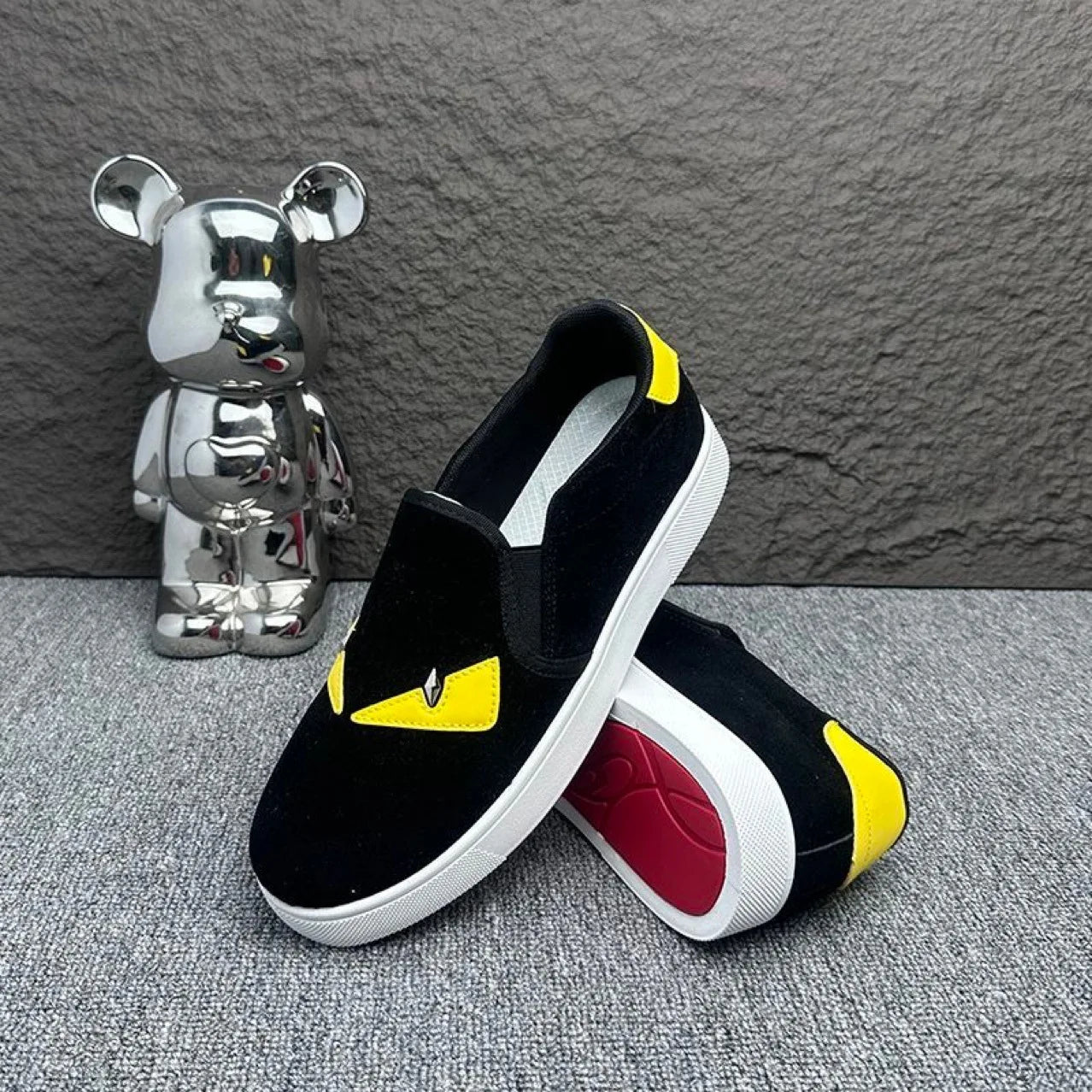 Men's Casual Shoes 2025 Autumn Comfortable Anti Slip Outdoor Skateboard Shoes Fashion Breathable Low Top Sneakers Zapatillas Pi-Mart