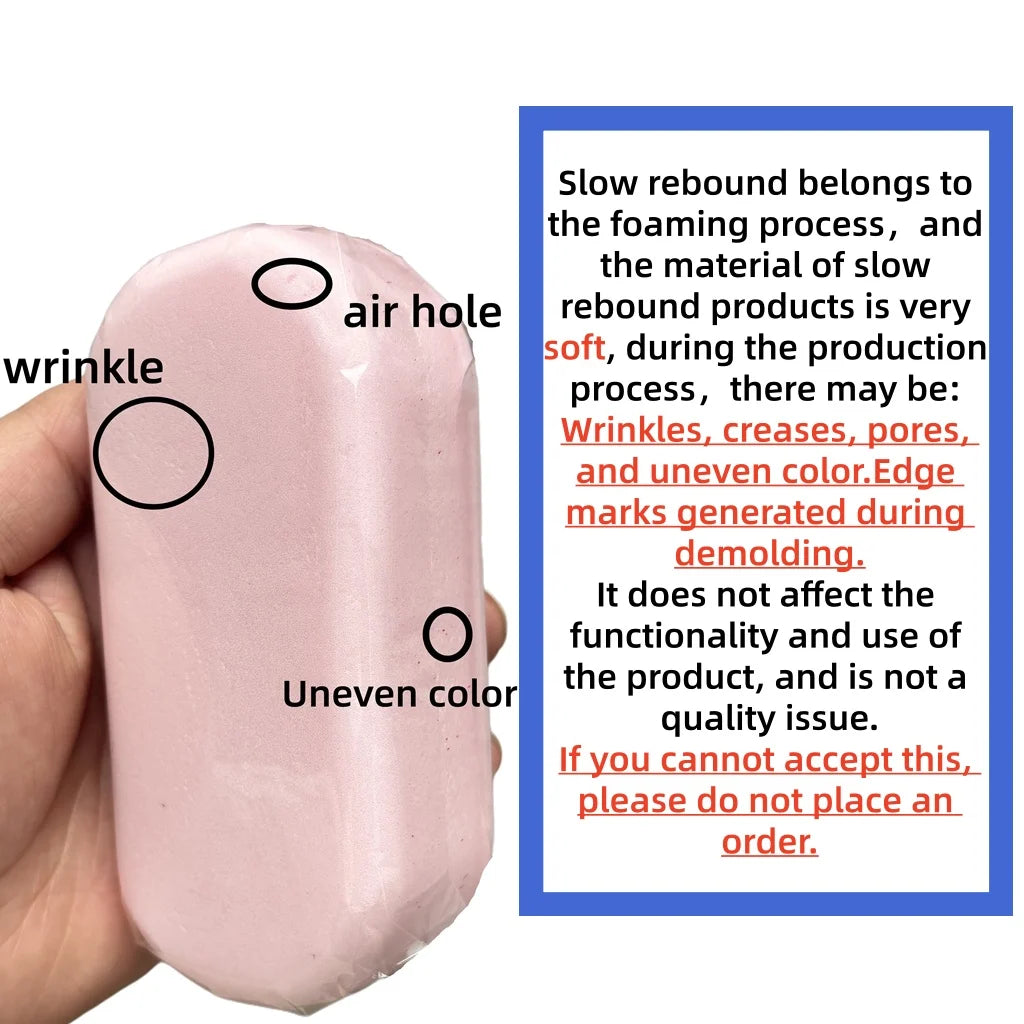 Squishy Cheese Cake Bread Squeeze Toy Slow Rebound Stress Relief Toys Sensory Fidget Toys For Adults Relaxing Gifts Pi-Mart