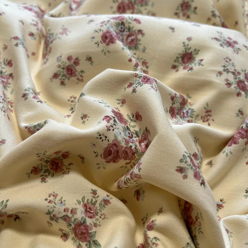 Floral Style Duvet Cover Soft Quilt Cover Single/Double/Queen Size Comforter Covers Girls Room Bedding (Pillowcase Need Order) Pi-Mart