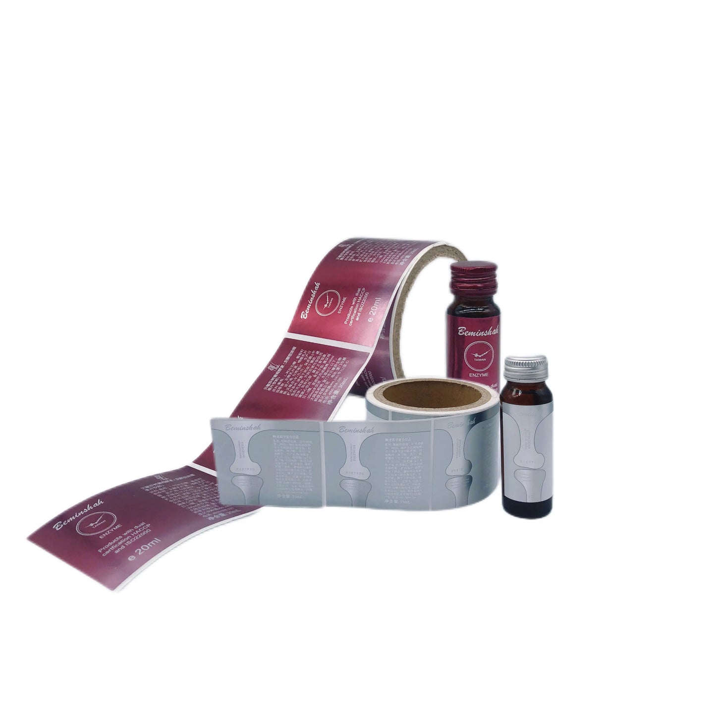 Custom Cosmetic Labeling Waterproof Oil-resistant Beauty Product Packaging Labels Personalized Skincare Labeling Tri Light Beauty