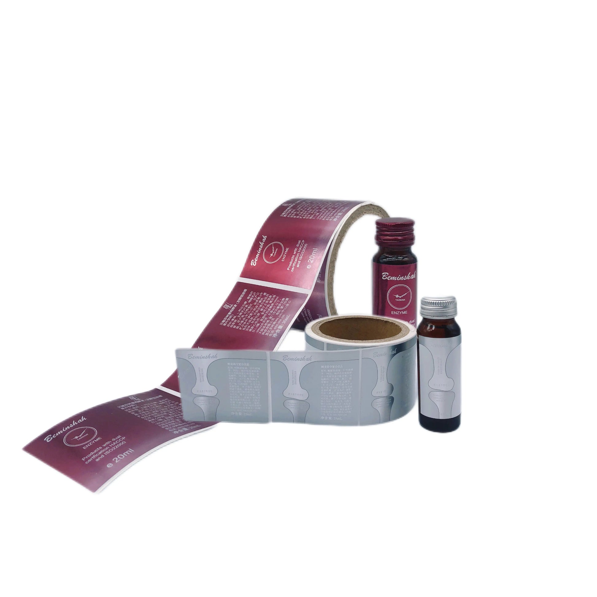 Custom Cosmetic Labeling Waterproof Oil-resistant Beauty Product Packaging Labels Personalized Skincare Labeling Tri Light Beauty