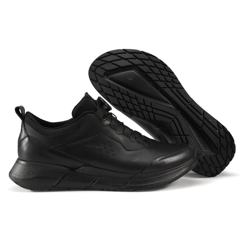 New Men's Shoes Genuine Leather  Fashion Low-top Men's Casual Trendy Shoes Running Sports Pi-Mart