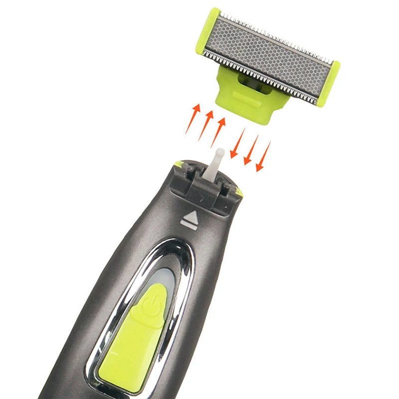 MLG Electric Shaver For Men and Women Portable Full Body Trimmer USB T Shaped Blade Razor For Beard Armpit For Washable Pi-Mart