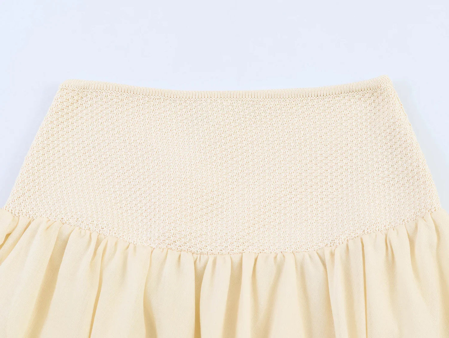 Summer minimalist style V-neck slim fit structured knit short sleeved knitted jacket with suspender short top and half skirt LadyShow.Store
