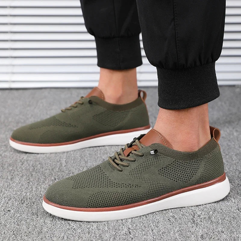Men's Lightweight Knitted Shoes Comfortable All Day Long Have Excellent Fit Walking Shoes Suitable for Daily Wear Hiking Shoes Pi-Mart
