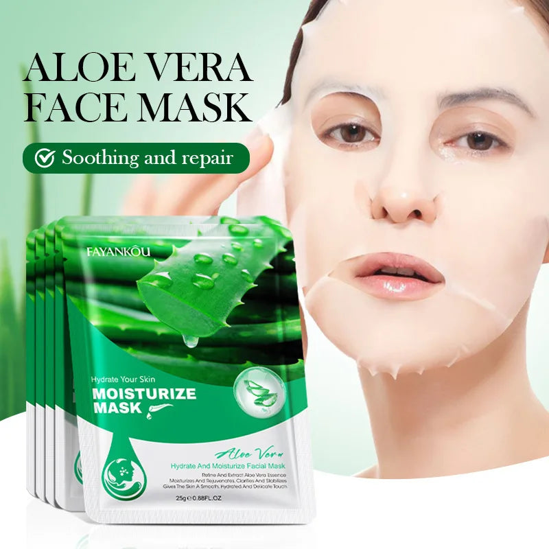 10pcs Fruits Facial Masks For Face Skincare Moisturizing Brightening Hydrating Firming Face Mask Beauty Face Skin Care Products Tri Light Beauty