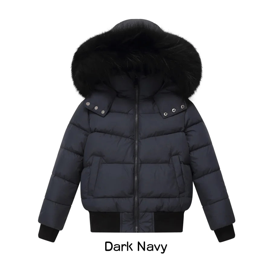 AP 2025 winter design waterproof fabric children down coat for girls and boys clothes Pi-Mart
