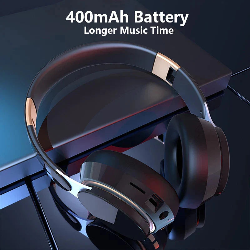 NNEOBA Wireless Bluetooth Headphone Black LuxuryLifeWay Online Store