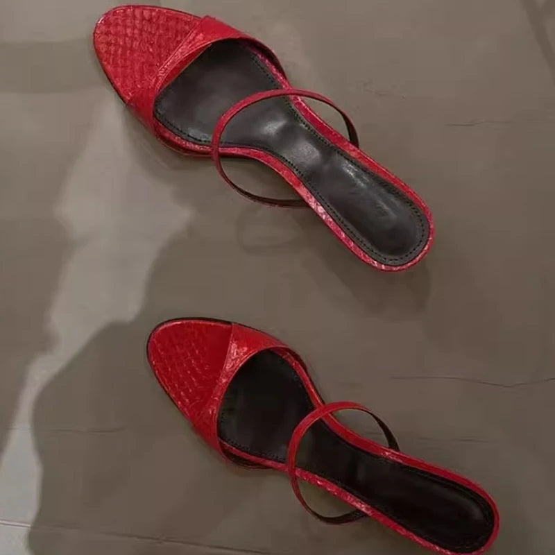 JOZHAMTA Size 34-43 Women Real Leather Casual Flats Slippers Comfort Slides Sandals Soft  Fashion 2025 Daily Home Outdoor Pi-Mart