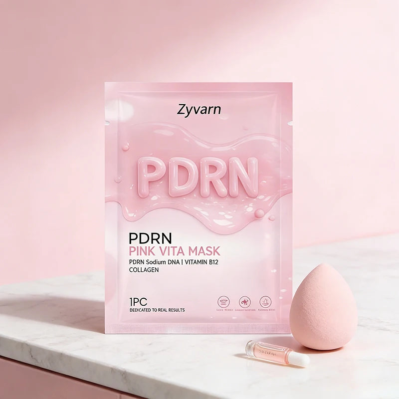 PDRN Pink Skincare Set Salmon Dna Collagen Vita Coating Mask Lift Firm Skin Make Skin Glow Moisturizing Nourishing Skincare Set Pi-Mart