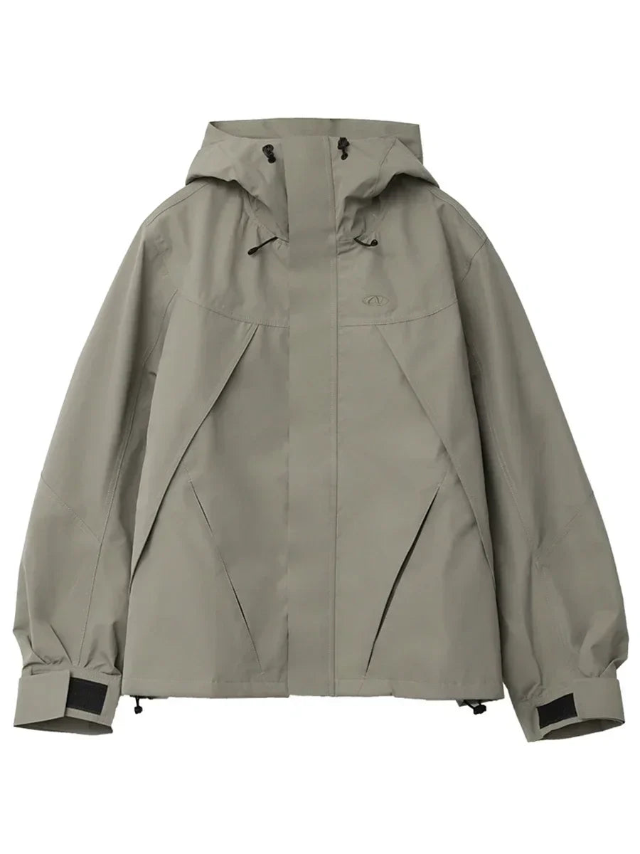 CHIC VEN Women Jacket Loose Solid Outdoor Jackets Casual Sports Hooded Short Coat Windproof Female Clothing Autumn Winter 2024 LadyShow.Store