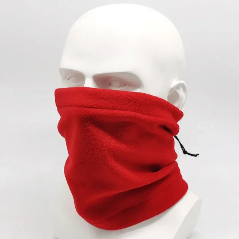 Winter Warm Unisex Windproof Motorcycle Riding Mask New Polar Fleece Neck Scarf Warmer Ski Outdoor Sports Balaclavas Tube Mask Pi-Mart