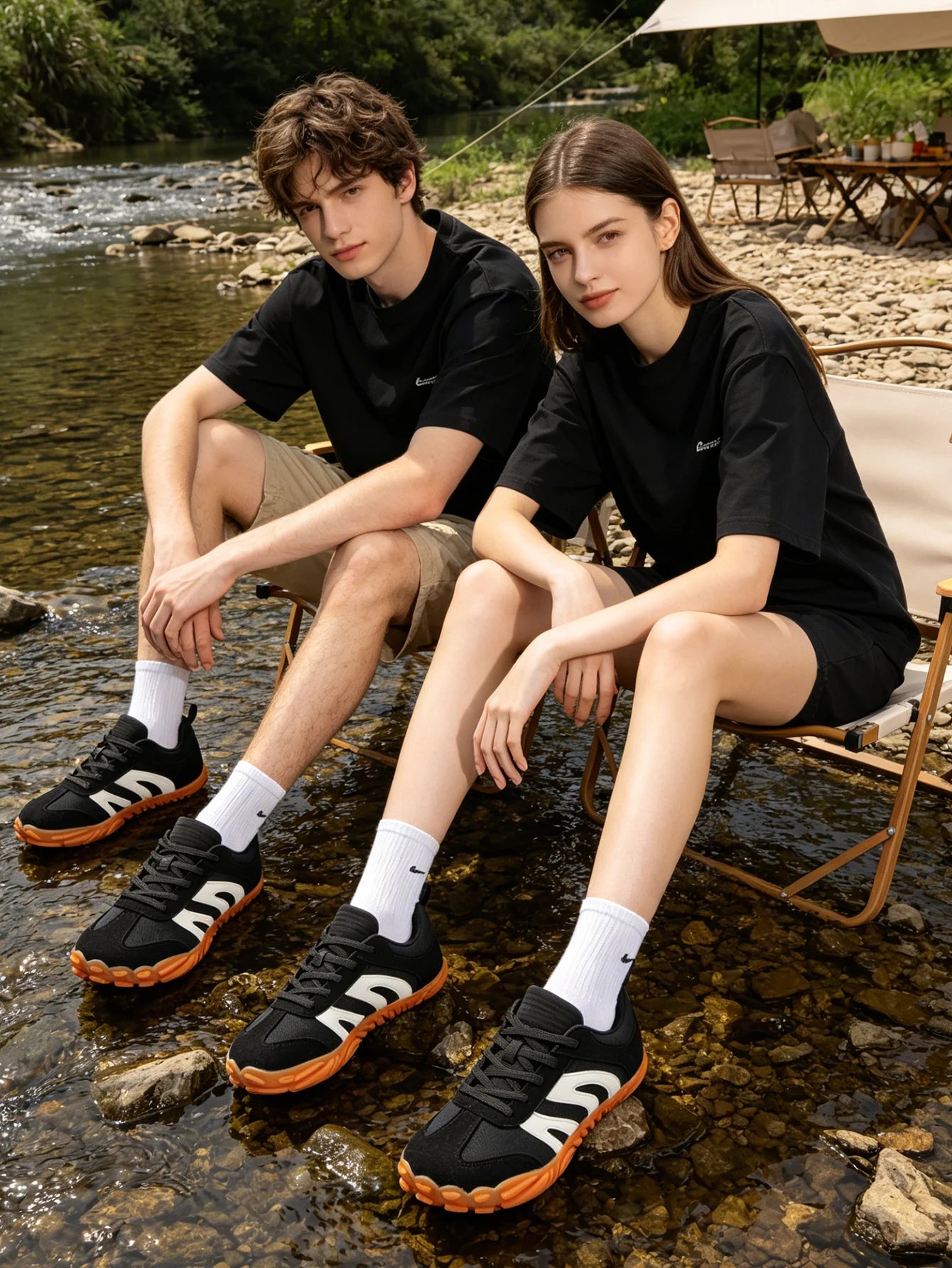 2026 New Men's Wide Shoes, Women's Outdoor Lightweight Running Sports Shoes,Scattered Soft Loose Minimalist Fashion Casual Shoes Pi-Mart