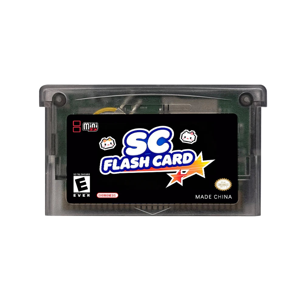 New 5000 in 1 SCFW V2.0 Card Mini GBA FlashCard For GBA GBC GB NES with 8G TF Card Adapter For SP GBM IDS NDS NDSL Game Console Pi-Mart