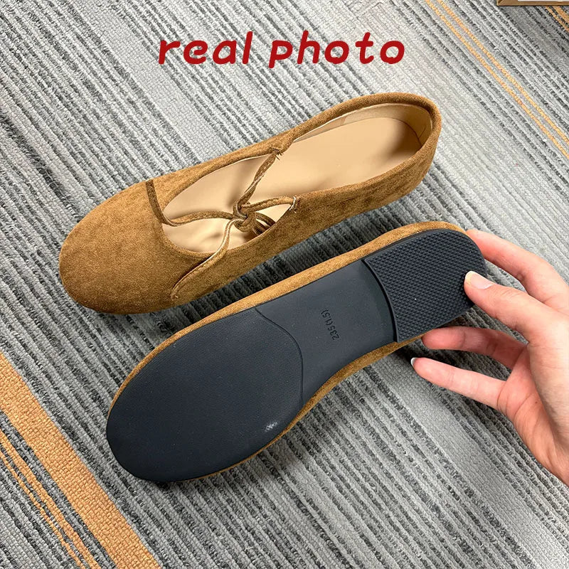 Fashion Butterfly-Knot  Women Flats With Shoes Casual Female Soft Footwear Round Toe Ladies Flats Slip On Shoes Pi-Mart